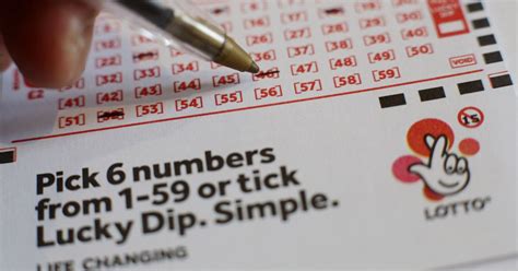 last night's lottery and thunderball numbers.